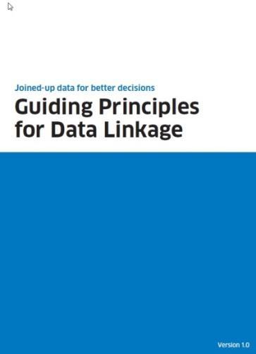 The Data Linkage Framework established to deliver the Strategy, the Framework supports collaborative working, sharing of best practice and joined-up approaches to resource investment across a number