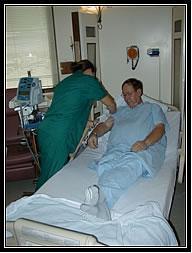 The position may be altered with bed height and patients upright posture.