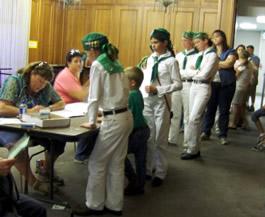 Those 4-H members with presentations are also eligible to participate in horticulture activities.