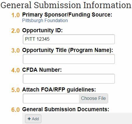 prompted to complete the General Submission Information SmartForm. How do I complete the General Submission Information SmartForm?