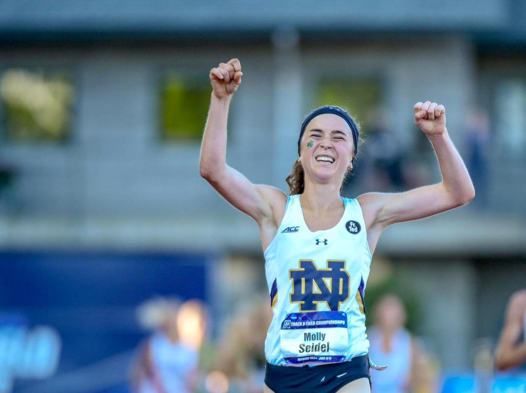 OUR STORIES Molly Seidel Class of 2016 Major: Anthropology Supplementary Major: Pre-health Track and Cross Country The 2015 NCAA 10,000 Meter Champion and 2015 NCAA Cross Country Champion continues