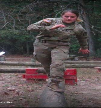 This semester, she captained the University of Pittsburgh and Three Rivers Battalion Ranger Challenge team.