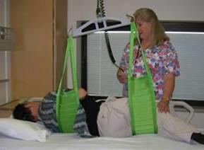 It would be difficult if not impossible to safely conduct manual log rolls (turning) of these patients every two