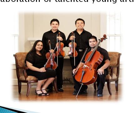 2/11/2014 Music Department s Resident String Quartet Recital October 4,