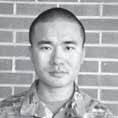 ZHAOYANG CHEN, 26 Chengdu, China I joined the Army to get disci- fast pass to get U.S. citizenship.