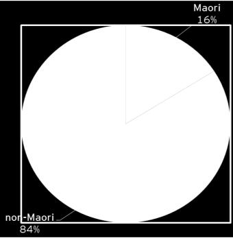 The Māori population remains relatively young 39 Average age in Taranaki 38 Average age in NZ Taranaki s 45 64 year old age group is the largest, and the 75+ age group is projected to double in the