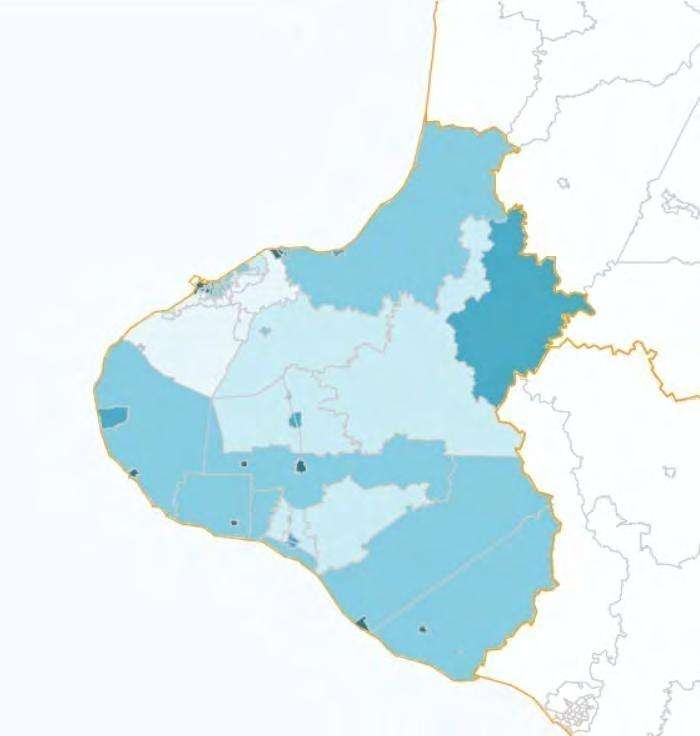 Taranaki s population is slightly more deprived than the New Zealand average, and about half of all people living in Stratford and South Taranaki live in New Zealand s most deprived areas