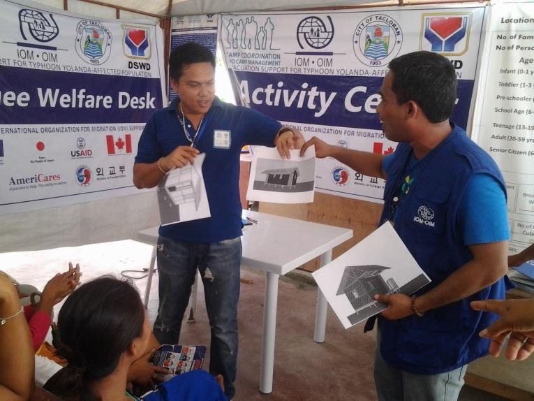 Guiuan Tacloban Cebu Ormoc Roxas 1, 124 1, 966 304 487 81 Total 3, 962 In Ormoc, CCCM capacity-building activities targets to cover 18 municipalities in Western Leyte.
