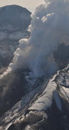 Photo by Chris Waythomas, the Alaska Volcano Observatory, and the USGS Community outreach