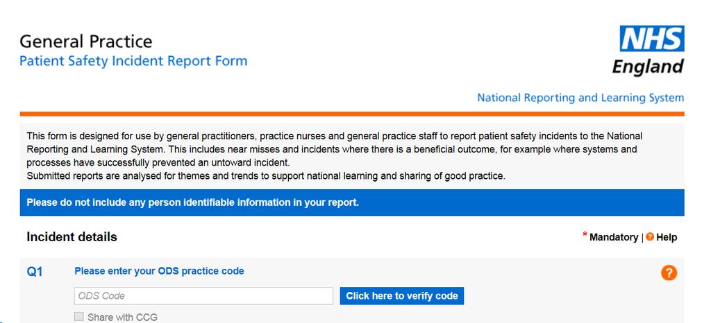 Medicines Use and afety NRL reports: GP PRACTICE REPORTING MEDICINE ERROR MADE BY A COMMUNITY PHARMACY Example three: This incident is where a GP surgery picks up an error made by a pharmacy - 3]