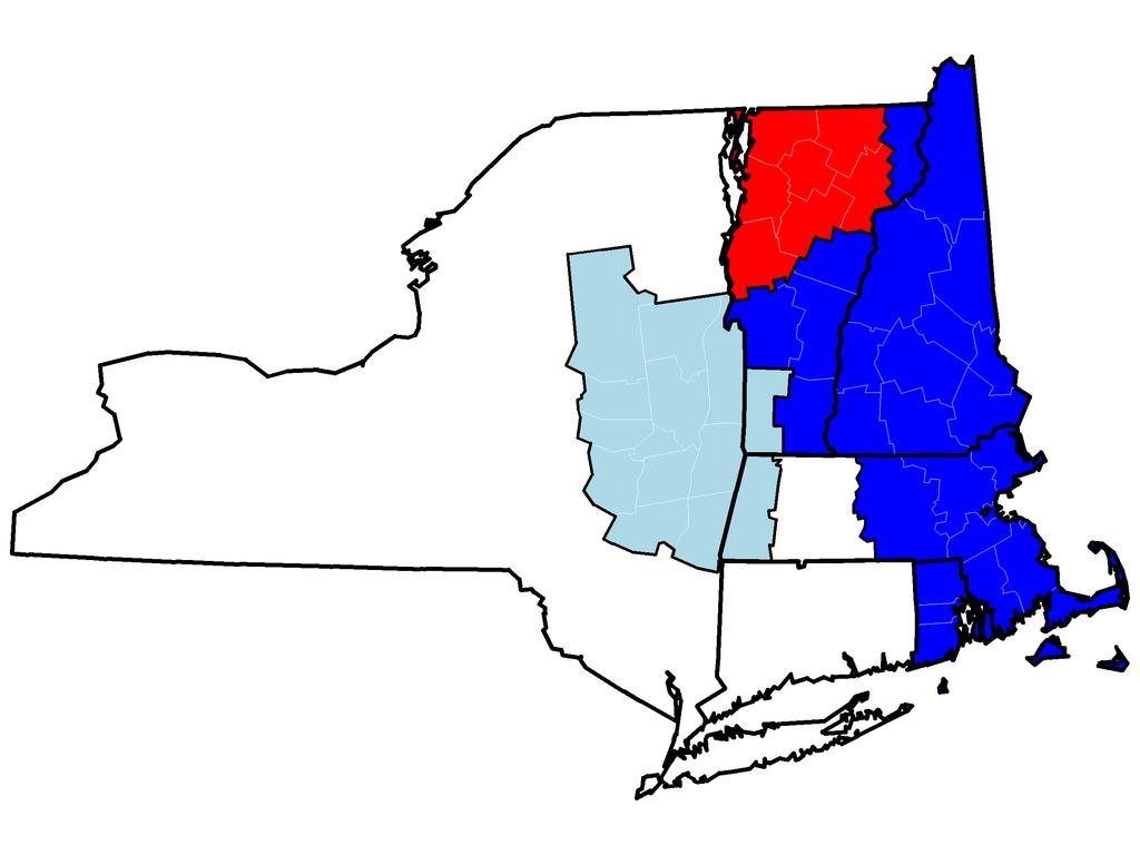 Defining the Appropriate Economic Regions Burlington Economic Area Albany Economic Area VT NH NY MA CT RI Boston Worcester Manchester Economic Area The economies of states are often an aggregation of