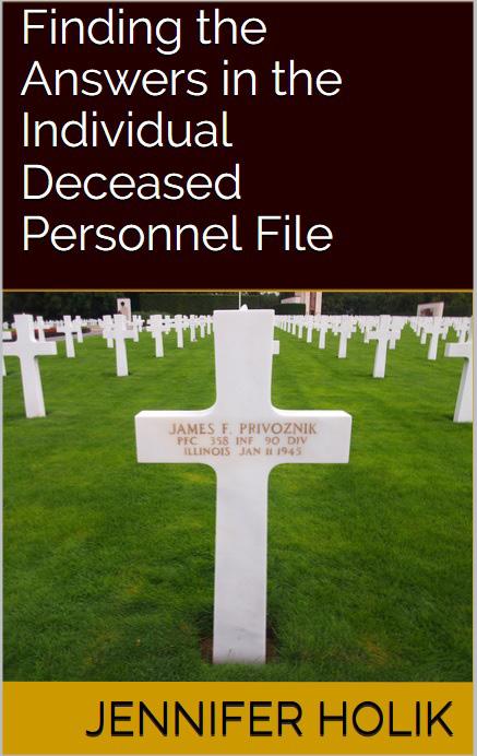 This quick guide introduces you: Finding the Answers In the Individual Deceased Personnel File (IDPF) Finding the Answers. This is what each person who starts WWII research hopes to accomplish.