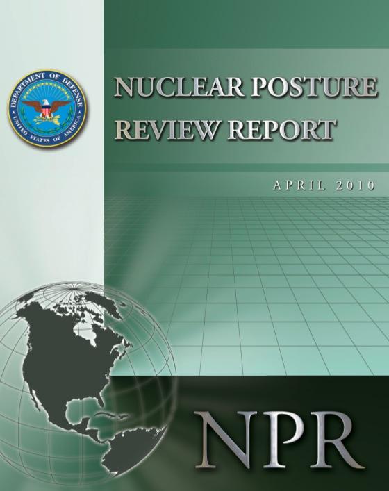 Reducing Role Administration says NPR reduced role of nuclear weapons: The review reduces the role of nuclear weapons in our overall defense posture by declaring that the fundamental role of U.S.