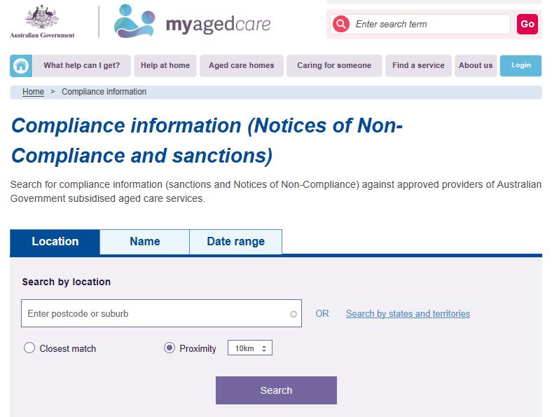 Improvements to the display of information on the My Aged Care website Addition of new Commonwealth Home Support Programme service subtypes My Aged Care Website and service finders Changes to the way