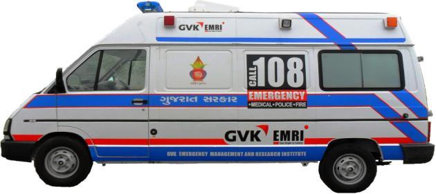 World class State-of-the-Art - 108 Infrastructure Gujarat Emergency Response