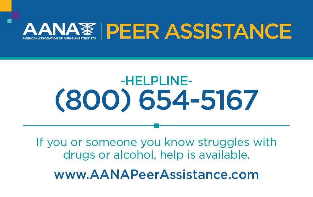 Peer Assistance Programs and Perspectives AANA Peer Assistance Program Julie Rice, BA Manager Health & Wellness and Peer Assistance Programs 35 years of Peer Assistance 1983 Committee on Chemical