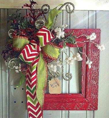 Join us, at the Bayou Vista Library on Friday, December 11th at 6:00 p.m. for an ADULT ONLY PROGRAM creating Christmas wreaths using old photo frames.