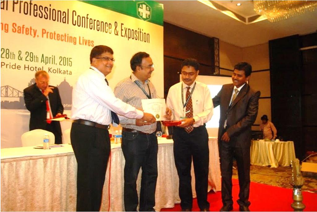 Dr Somnath Gangopadhyay, Life member ISE chaired a session on OSH Excellence and also delivered a plenary lecture on Ergonomics in improvement of health, safety and productivity of unorganized