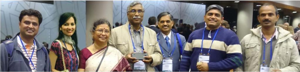 G.Ray (IITB), Krishna Dewangan (NERIST), Venkatesh Balasubramanian (IITM), Prabhanjan Panav (NERIST) Indian delegates included Lavanya Bachwal (Indian Institute of Technology Bombay), Venkatesh