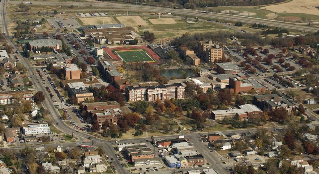 Emporia State University is a regional university located in Emporia, Kansas, a community of approximately 25,000 persons.
