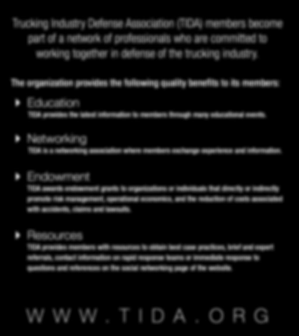 4 Endowment TIDA awards endowment grants to organizations or individuals that directly or indirectly promote risk
