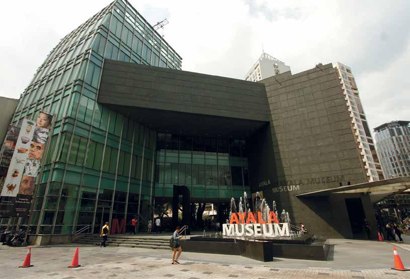 The Ayala Museum uses both traditional and nontraditional