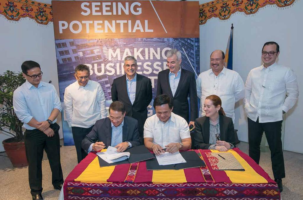 We signed an agreement with the City Government of Marawi for the Siyapen Center.