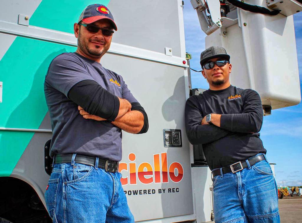 THE NEWSBOY News for Members of San Luis Valley Rural Electric Cooperative Ciello powered by REC why? As the San Luis Valley Rural Electric Cooperative, we are just doing what cooperatives do.