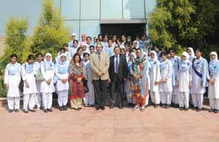 Later, USAID team was conducted to various NUST schools at the main Campus. The guests departed after a lunch hosted in their honour. The delegation had a preliminary session with Rector NUST Engr.