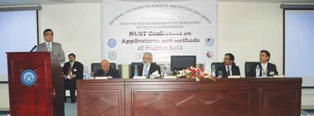 NUST QUARTERLY NEWSLETTER NUST Conference on Application and Methods of Physics Dr.