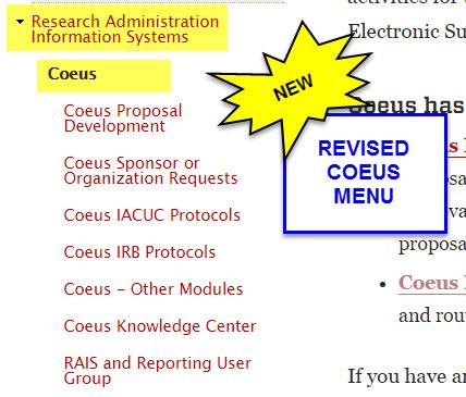 Brown page - RAIS Coeus NIH Commons & NSF