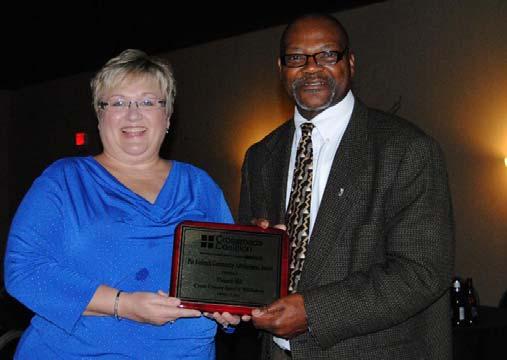 Pat Audirsch Community Advancement Award Donnell Hill,