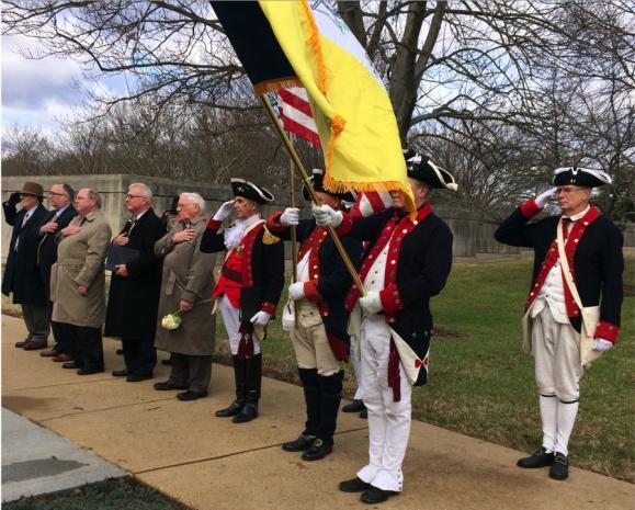 Chapter Activities 14 JAN: Commemoration of the Battle of the Cowpens. Paul Chase represented the chapter in Continental Uniform. 24 JAN: Funeral of SAR Compatriot Lt.