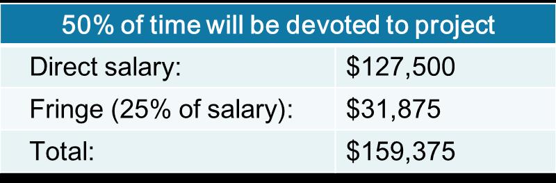 Example: Salary Limitation Individual s full time salary: $255,000.