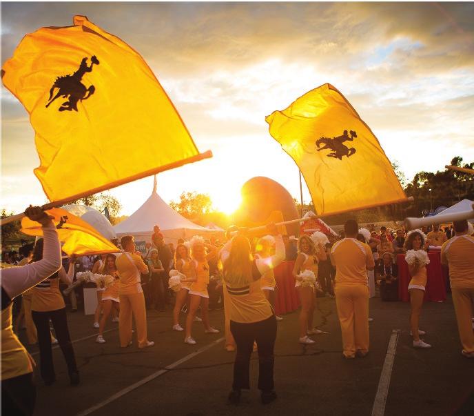 HOMECOMING The 97th Annual Homecoming at the University of Wyoming is October 13th-20th.