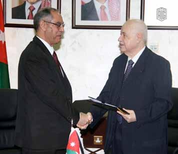 Abu-Ghazaleh and Audit Bureau Extend Contract for Enhancing Capabilities AMMAN - The Arab Society of Certified Accountants (Jordan), chaired by HE Dr.