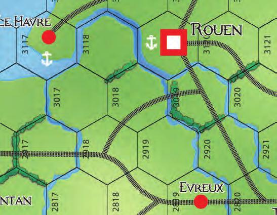 33 A hex in an enemy Cavalry Zone of Influence (ZOI) 1.