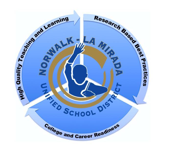 Mission Statement NLMUSD Focus Areas Norwalk-La Mirada Unified School District, in collaboration with parents and community, shall develop in all students the knowledge, understanding, skills, and