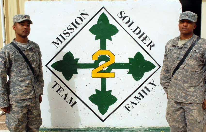 Sgt. Larry L. Robinson and Spc.