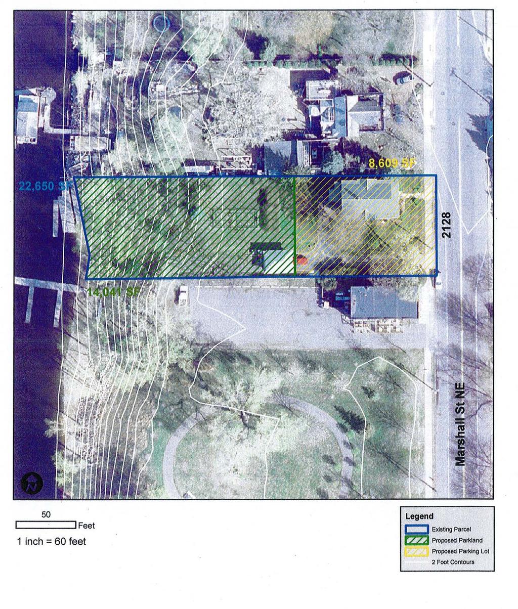 Attachment 3: Aerial Photo of Minneapolis Park and Recreation Board Property Acquisition in Above the