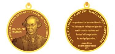 He will pass your donation to the appropriate office and arrange for the delivery of your medal. Dr.