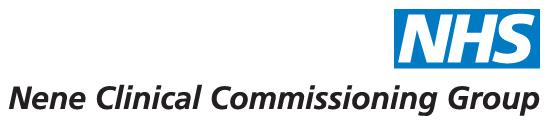 NHS NENE CLINICAL COMMISSIONING GROUP BOARD OF DIRECTORS TUESDAY 28 APRIL 2015 AT 8.