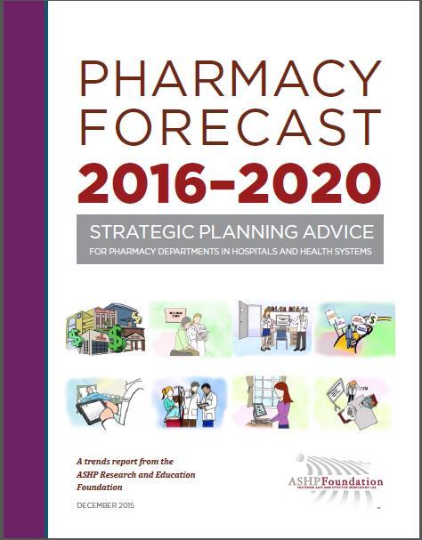 Key Points in 2016-2020 Report Medication expenditures will increase by at least 5% annually until 2020 Significant shift of health-system resources from inpatient to ambulatory care Growing emphasis