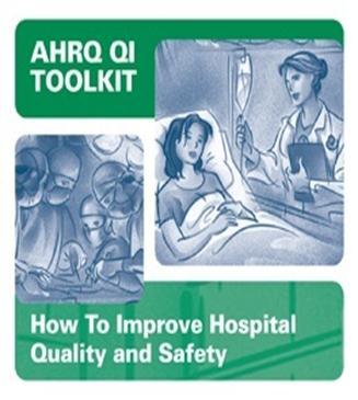 Increasing usability of AHRQ QIs Hospital-level composite measures (PSI, PDI, IQI diagnoses, IQI procedures) Area-level composite measures (PQI) Toolkit to help hospitals use QIs to improve care www.