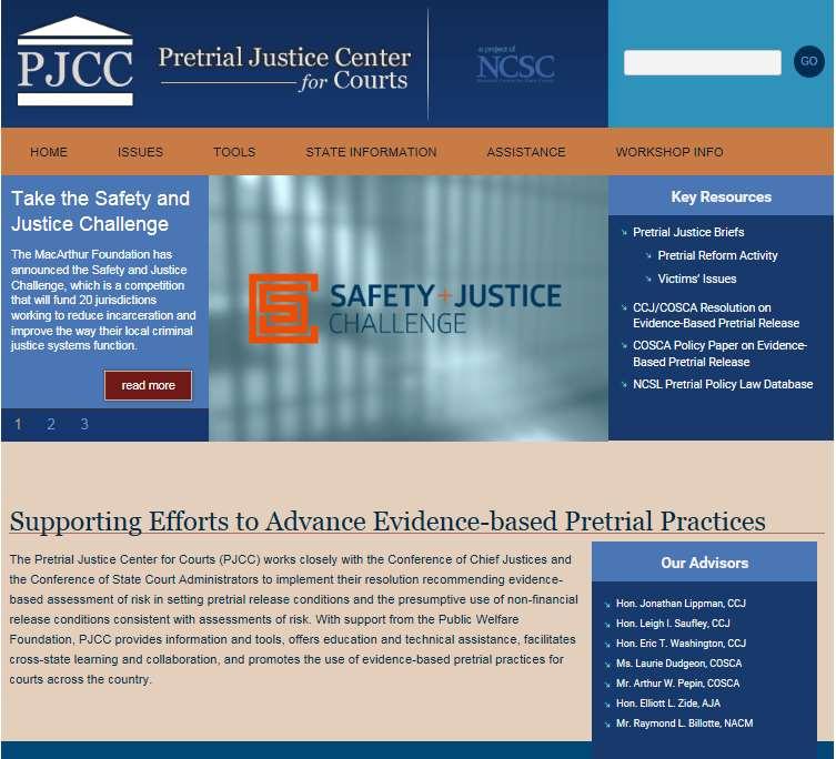 National Center for State Courts Pretrial Justice