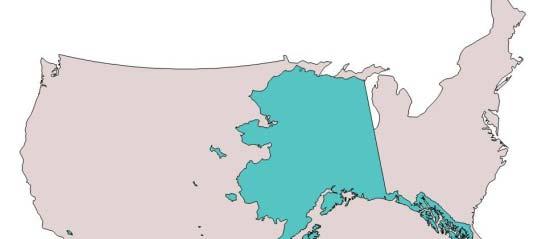 Alaska: The Great Land Highways: 15,718 lane miles and 958 bridges Aviation: 254 airports