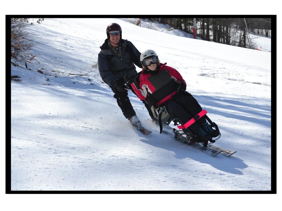 Page 6 Shared Ski Adventures Shared Ski Adventures is an adap ve Learn to Ski Program that helps people with disabili