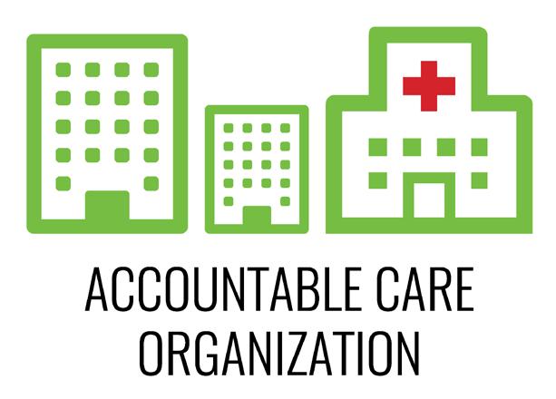 Accountable Care Organization An Accountable Care Organization (ACO) is an independent entity formed for entering into advanced payment models/contracts.