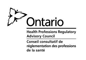 Health Professions Regulatory Advisory Council 55 St.