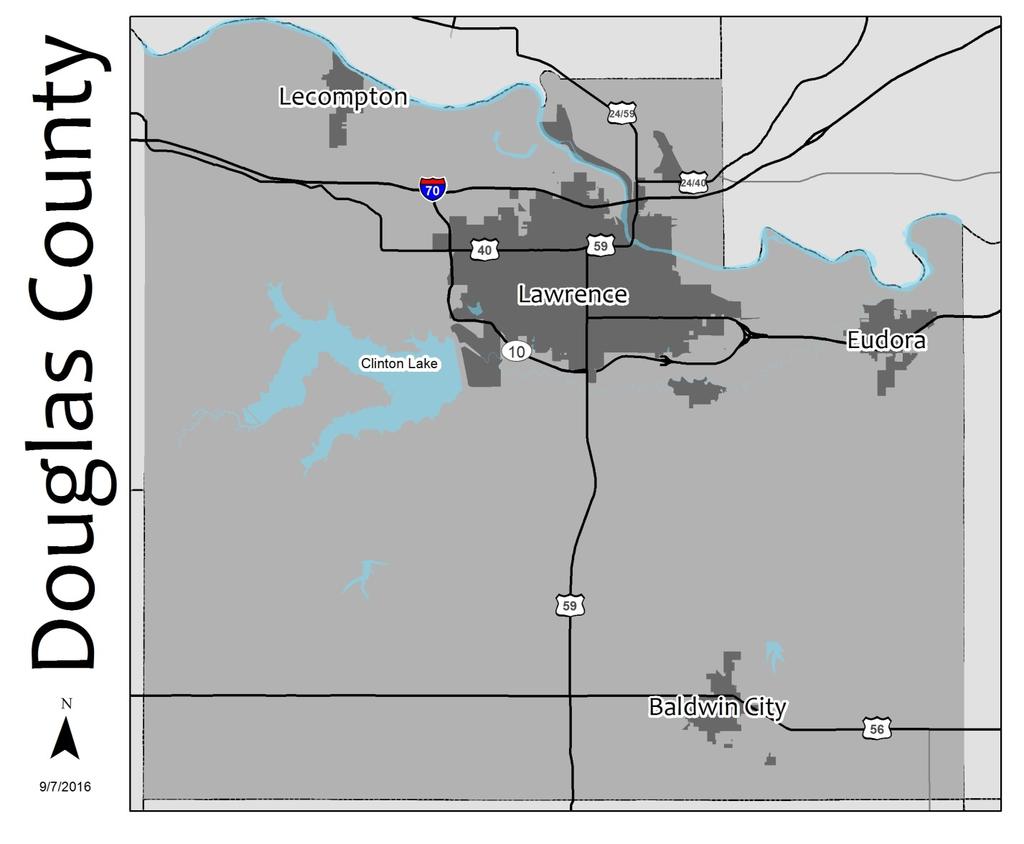Figure 2: Lawrence-Douglas County Metropolitan Planning Area (MPA) What is a TIP?